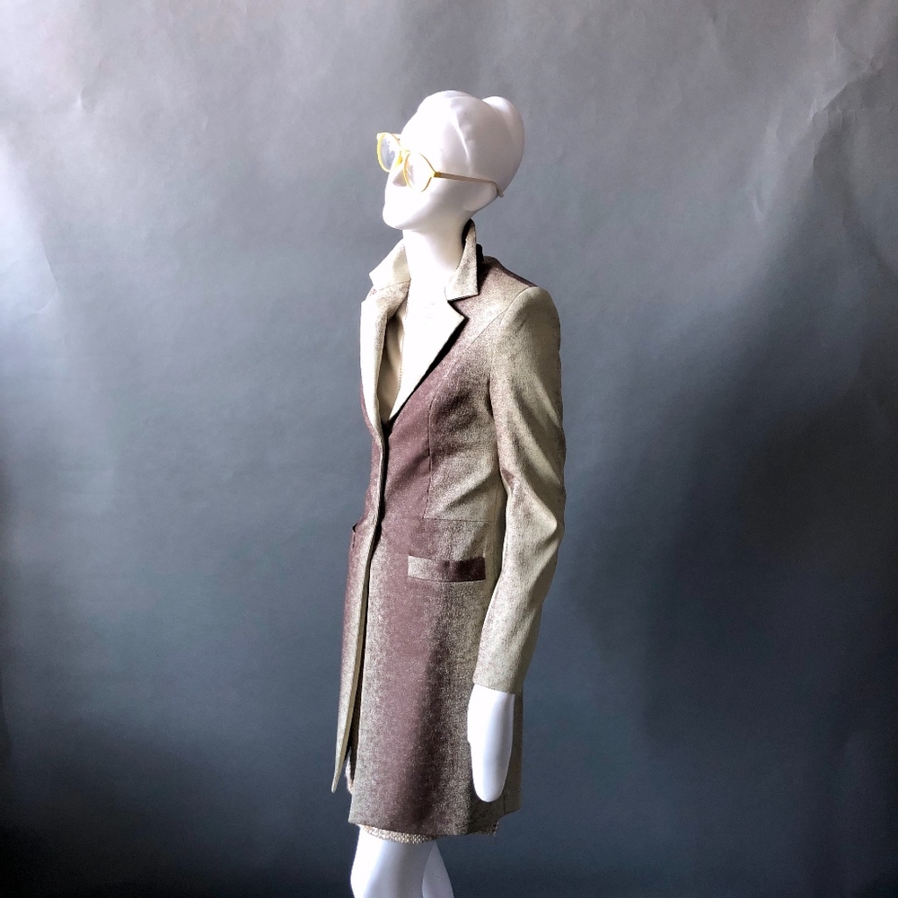 Stretch Cotton Lycra TAIGA Spring Summer Coat sz 4